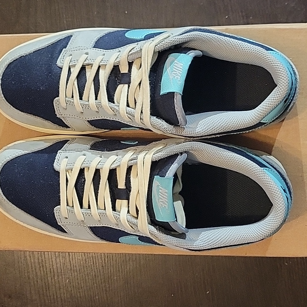 Nike Dunk Low Premium "Dark Obsidian Green Frost" Mens 10 Womens 11.5 EUC - Picture 6 of 10
